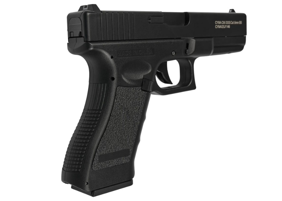 Страйкбольный пистолет CYMA Glock 18C AEP 6 мм MOSFET Фото 4